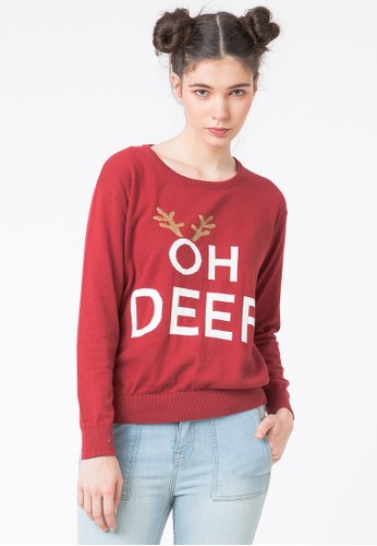 Oh Deer Sweater I-SWGFJN216L026