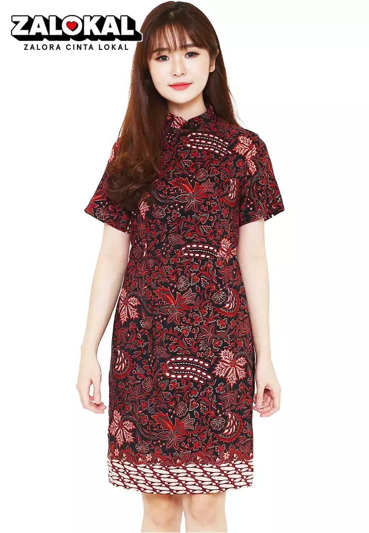 Batik cheongsam hotsell