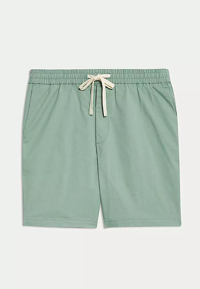 Elasticated Waist Shorter Shorts