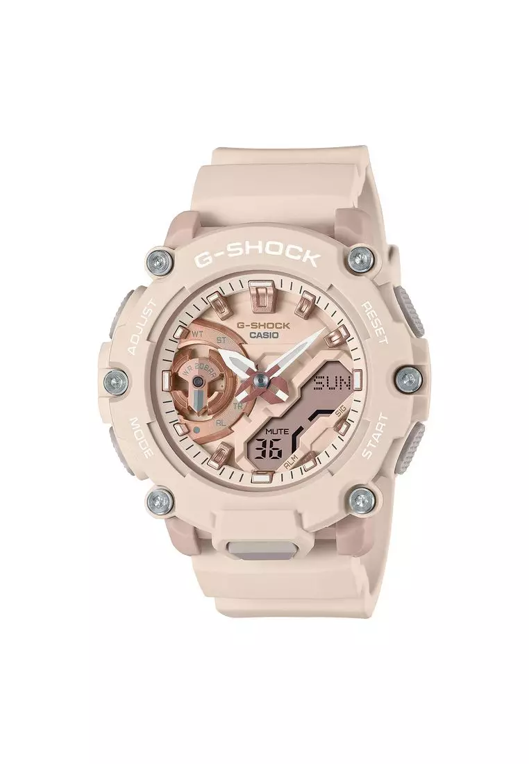 Casio rose gold g shock sale