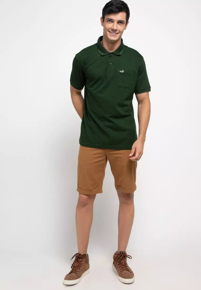 Crocodile COLE Pine Baju Kaos Kerah Pria Men Polo Relax fit