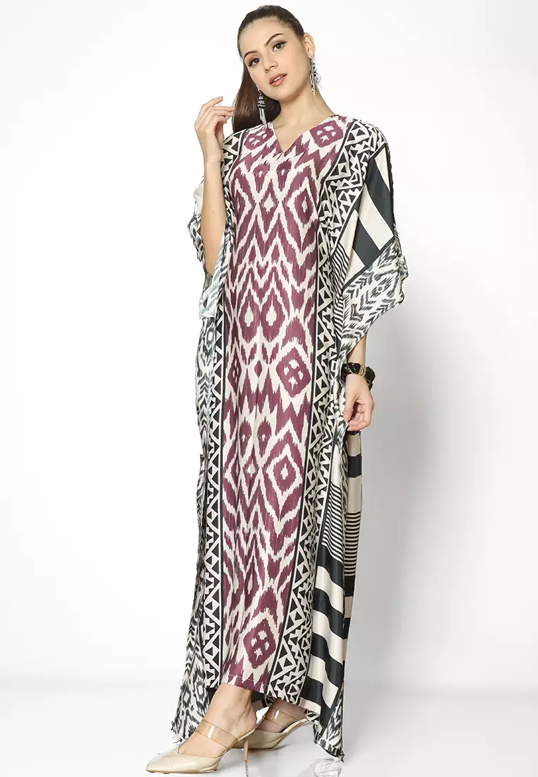 Kanzi Exclusive Short Sleeve Classic Kaftan