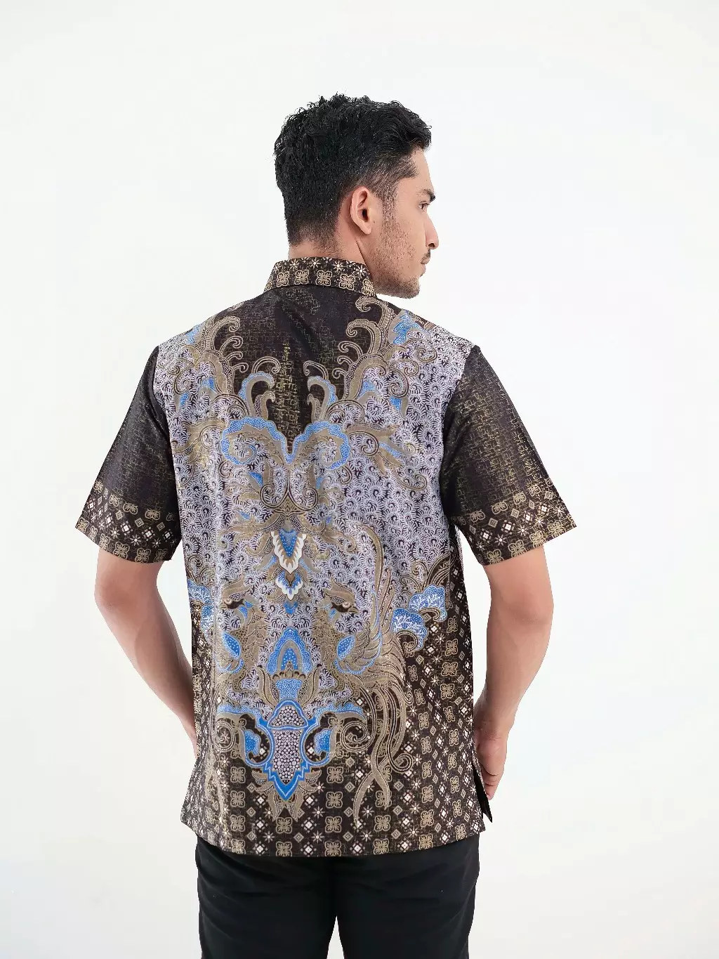 Prawira Kemeja Pendek Pria  Regular Fit Furing Foil