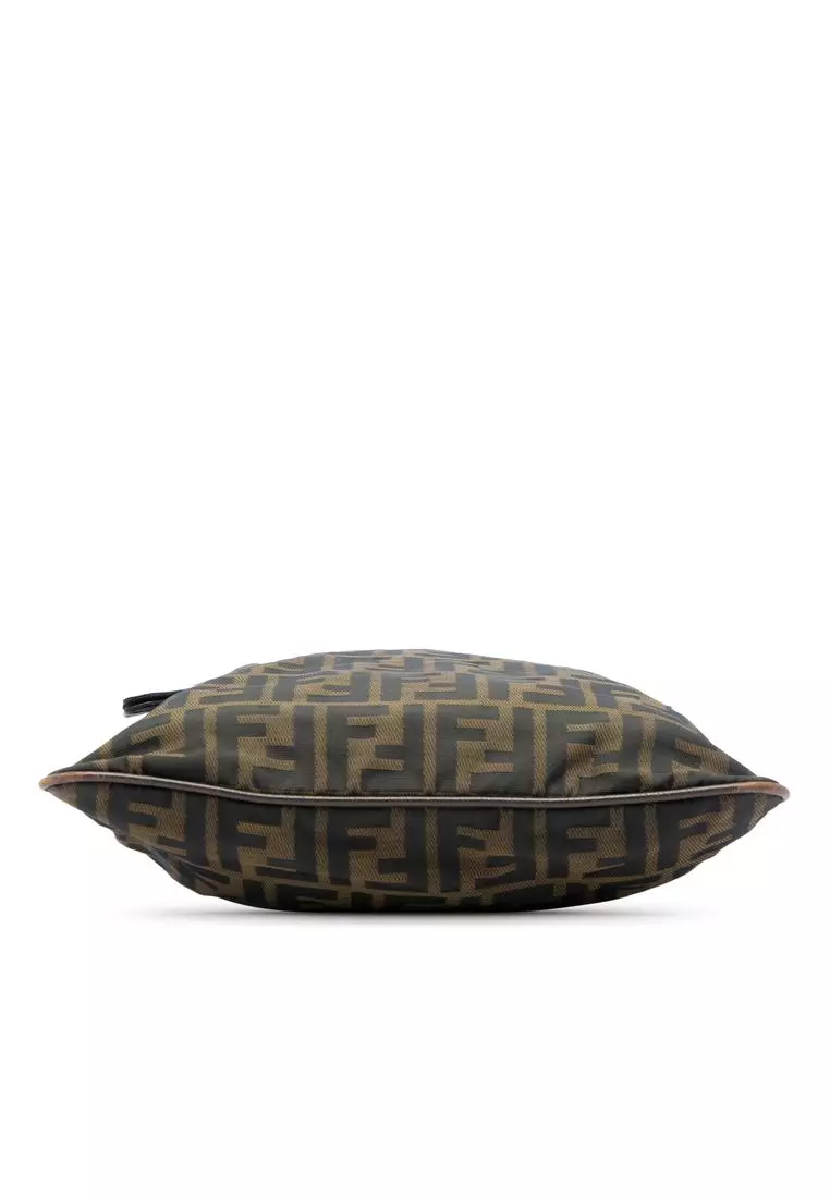 Pre-Loved Fendi Zucca Canvas Crossbody