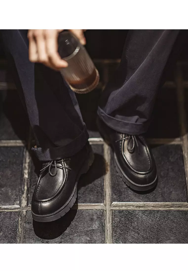 Vintage Leather Derby Shoes CQ2401201