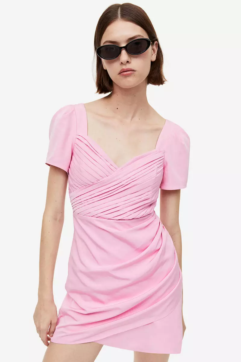 Buy H&M Puff-sleeved dress 2026 Online | ZALORA Philippines
