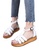 Twenty Eight Shoes white Leather Roman Platform Sandals VS66612 86A87SH3780D1FGS_4
