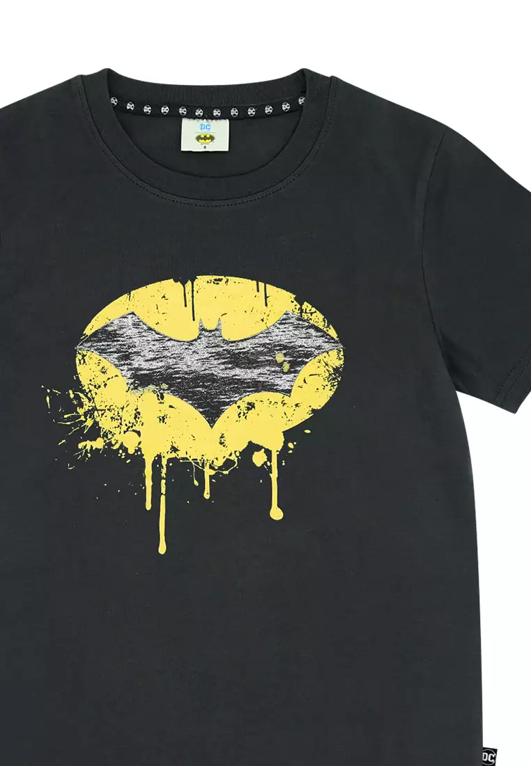 Boys Licensed Graphic T-Shirt Emblem Splatter