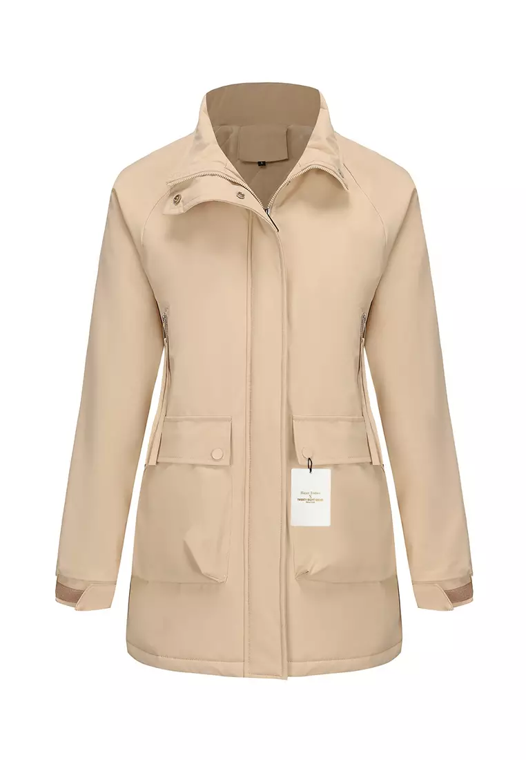 Waterproof Hood Trench Coat AD-N25CL77