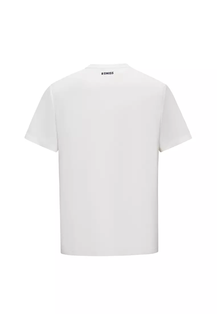 男裝 K-SWISS LOGO 防曬抗UV涼感T裇