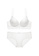 W.Excellence white Premium White Lace Lingerie Set (Bra and Underwear) 474D1US7950587GS_1