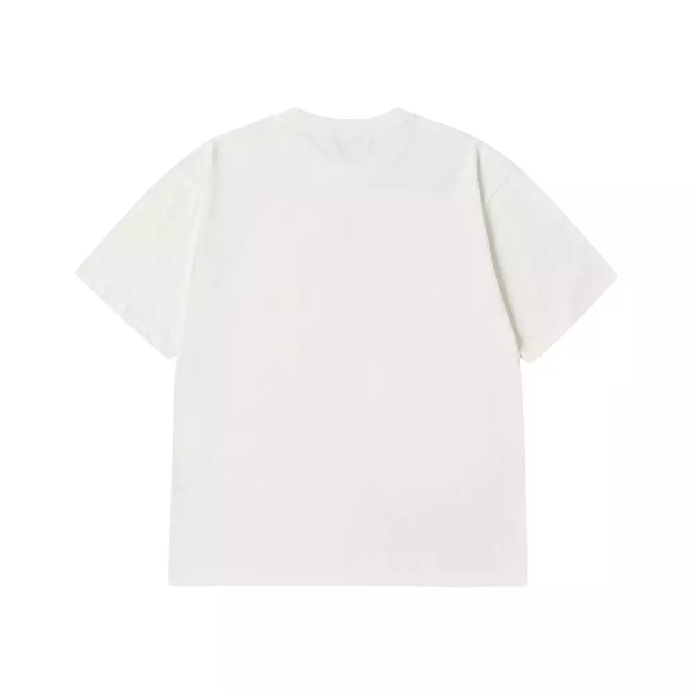 HEART ALIEN SHORT SLEEVE T-SHIRT CREAM
