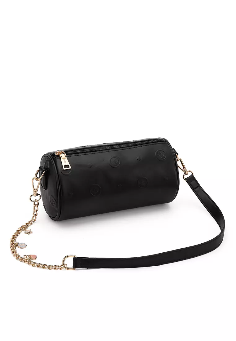 GYKACO KYUTO Black - Tas Wanita Sling Bag - Fashion Top Handle Bag (Import)