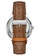 TED BAKER brown and silver Ted Baker 40mm - Silver-Tone Case, Brown Strap  (TE15194001) TE856AC0FKI8SG_5