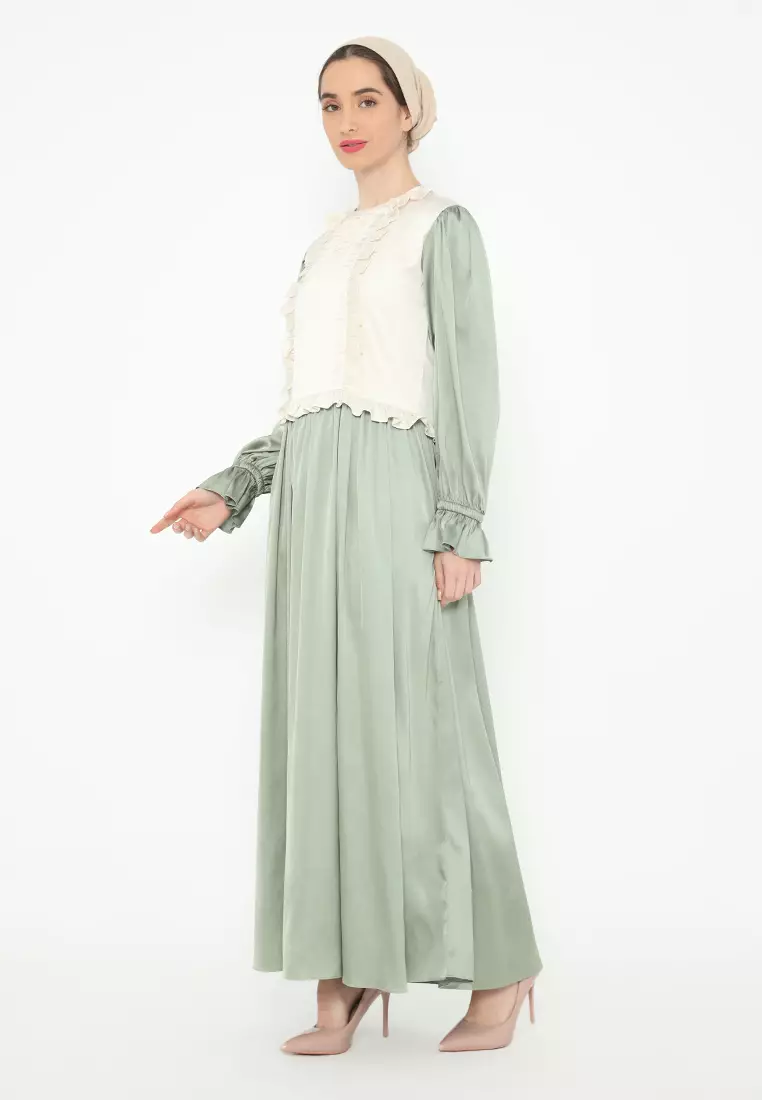 Maryam Dress Sage