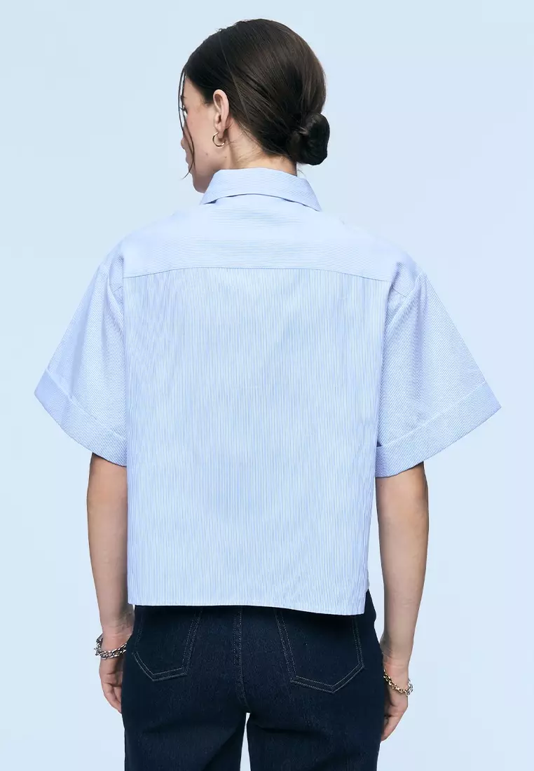 Boxy Striped Shirt