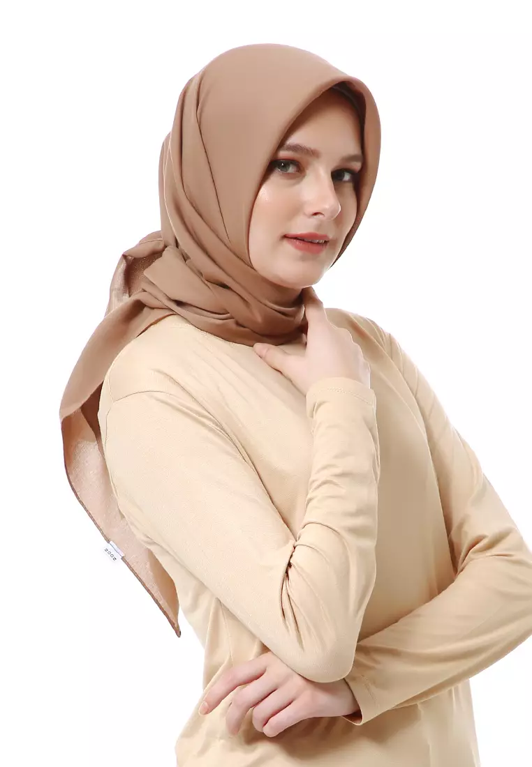 Vierra Jilbab Segiempat Paris Polos Premium Best Style - Milo