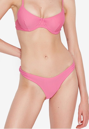 Trendyol pink Basic Bikini Bottom A3288US6906F22GS_1