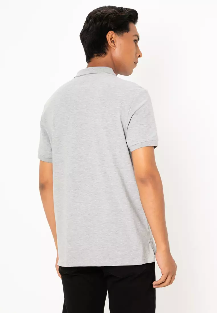 Men's Cotton Lycra Short Sleeve Slim Polo 01015018