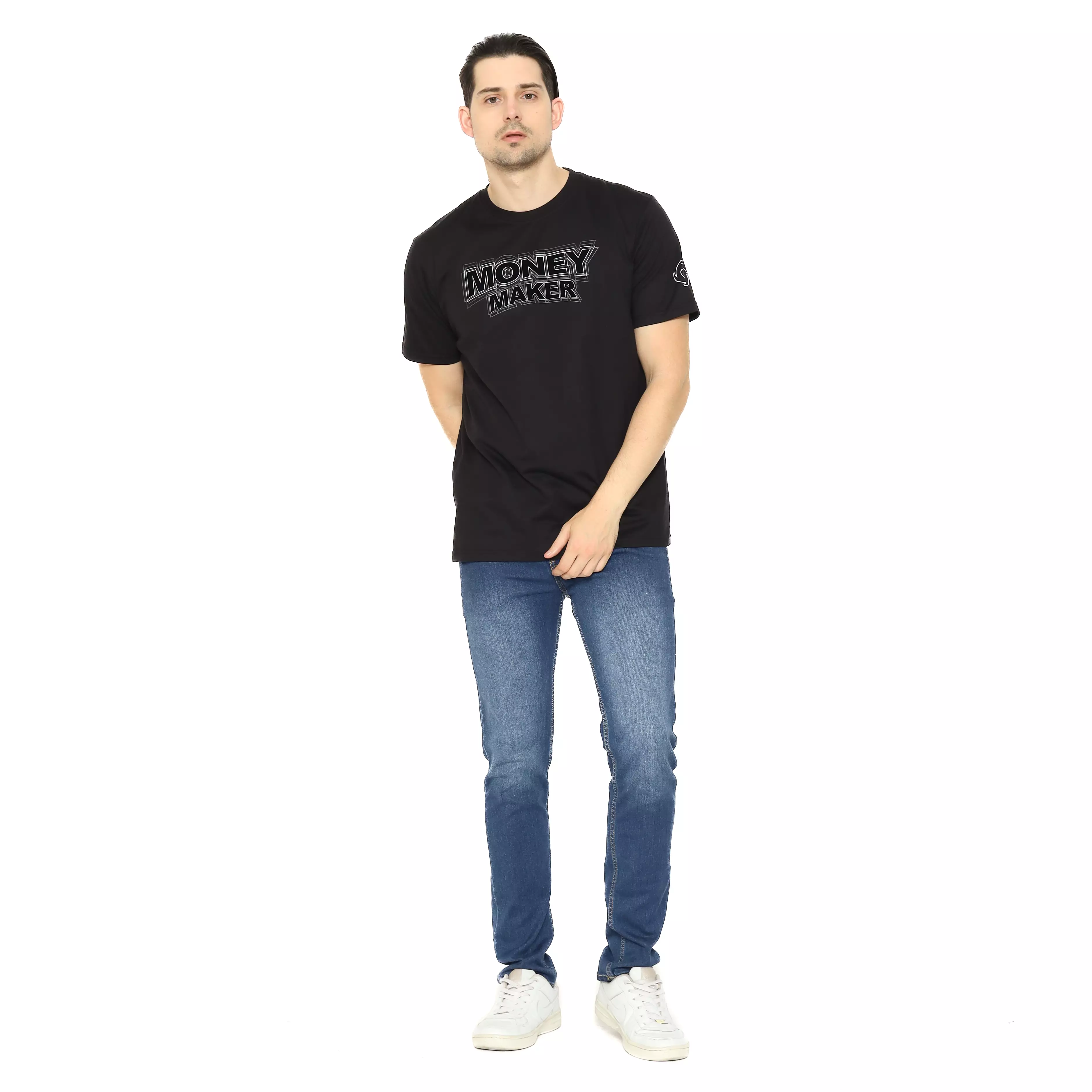Voxfly Kaos Lengan Pendek Pria Money Men Tee Planet Surf