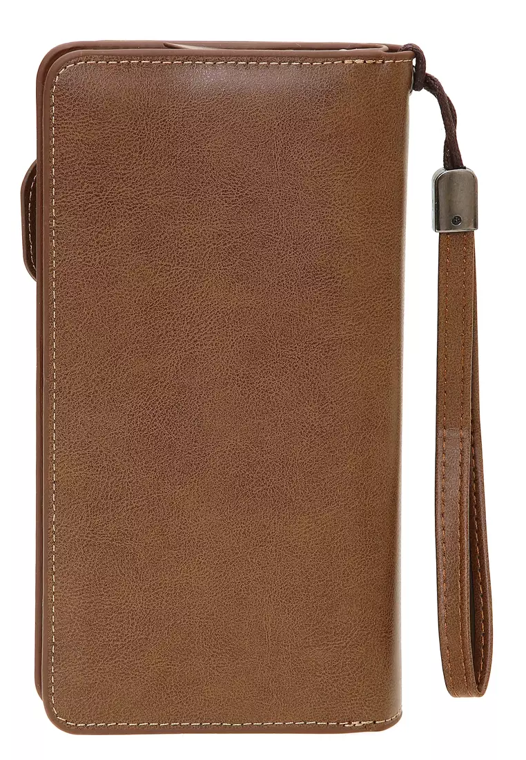 Dompet Pria Model Panjang Casual Men Wallet Many Slot Material Leather ORIGINAL