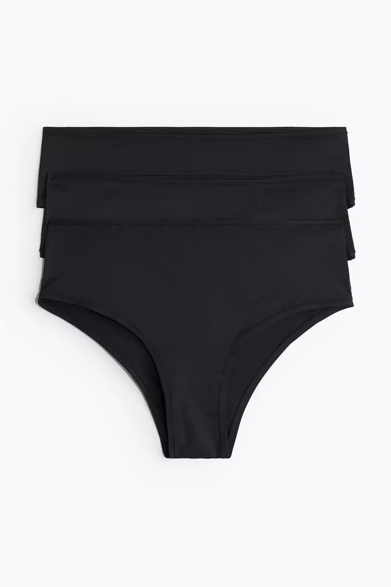 3-pack microfibre hipster briefs