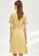 ONX.HK yellow Temperament V-Neck Lace Link Dress (With Belt) 49D14AA96C4E82GS_2