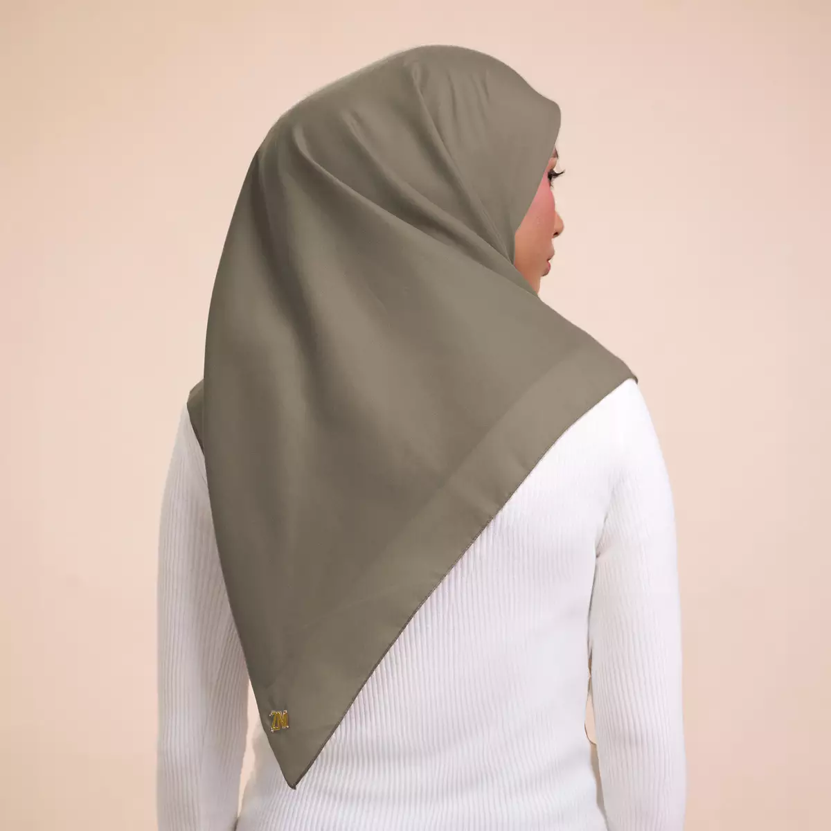 ZM Zaskia Mecca - Shera Ash Hijab Ultrafine Voal Shiny - Kerudung Segi Empat Wangi Premium