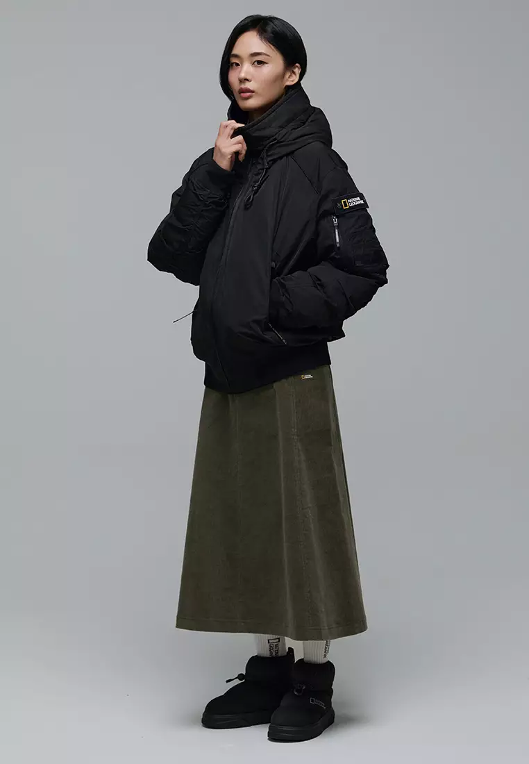 女裝燈芯絨半截裙