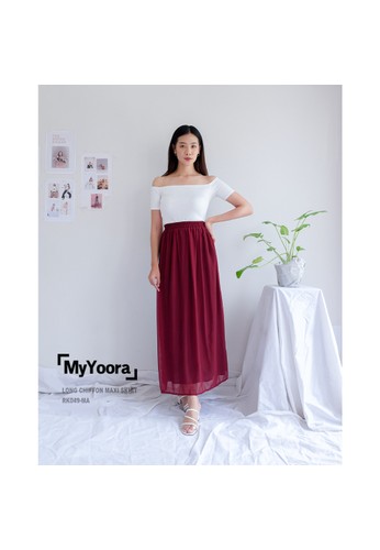 MyYoora MyYoora Colourful Long Maxi Skirt Rok Panjang RK049/RK169 13071AA01193A7GS_1