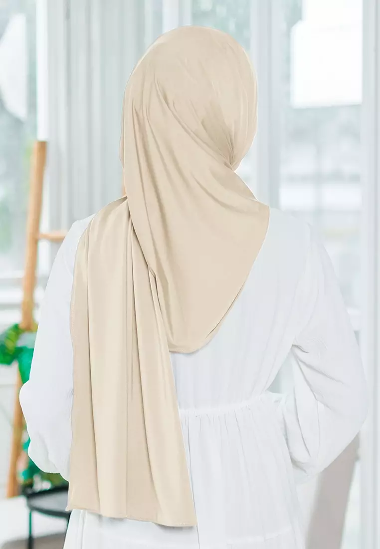 HIJAB INSTAN QILA - SOFT CHOCO