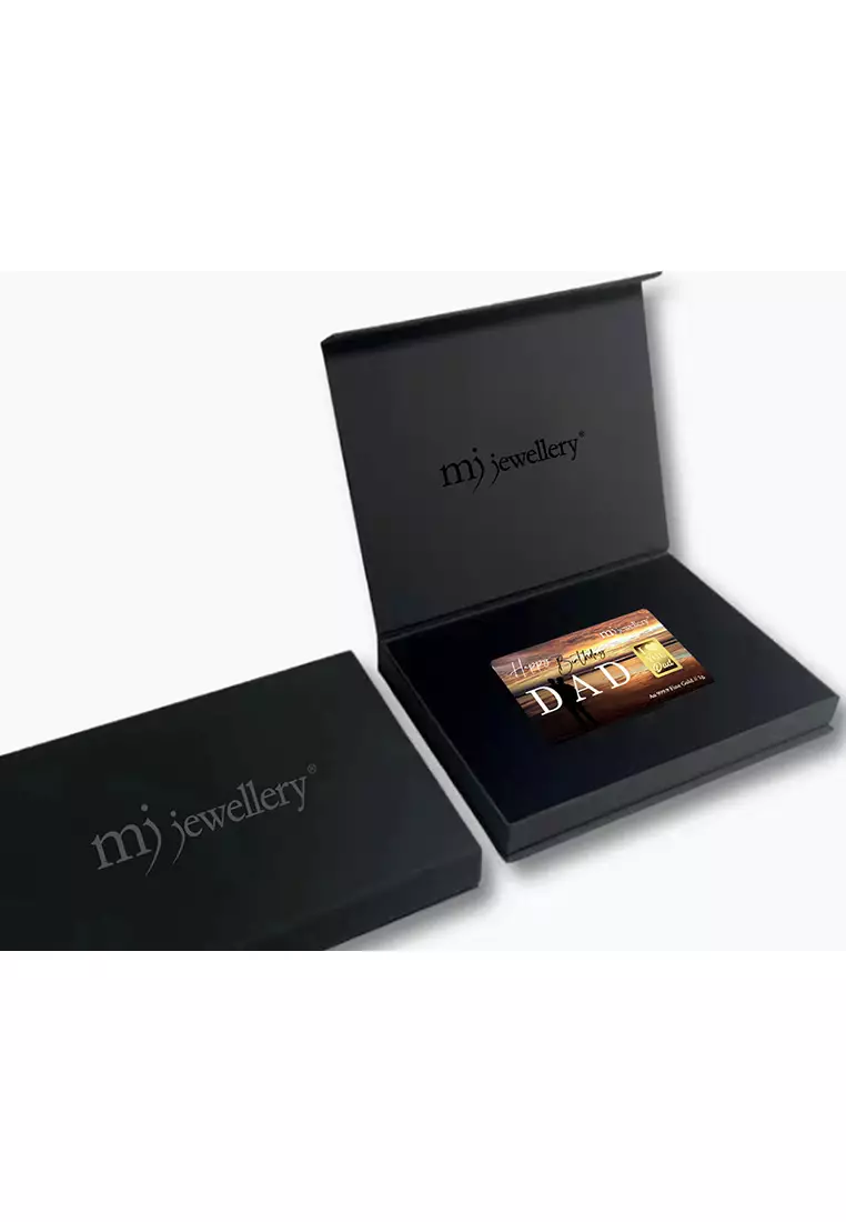 5G Gold Collection 999.9/24K Happy Birthday Dad Series Gold Bar (1g)