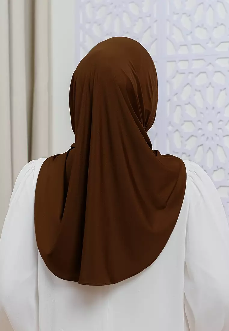 HIJAB INSTAN LUNA - BROWN