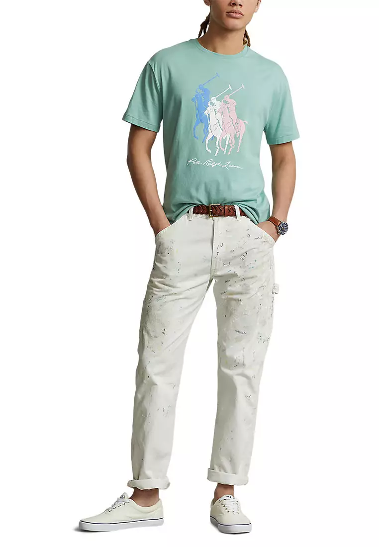 Buy Polo Ralph Lauren Classic Fit Big Pony Jersey T Shirt 2024 Online