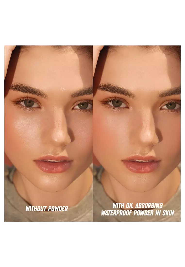 Oil Absorbing Waterproof Powder SPF 30 in Caramel Beige