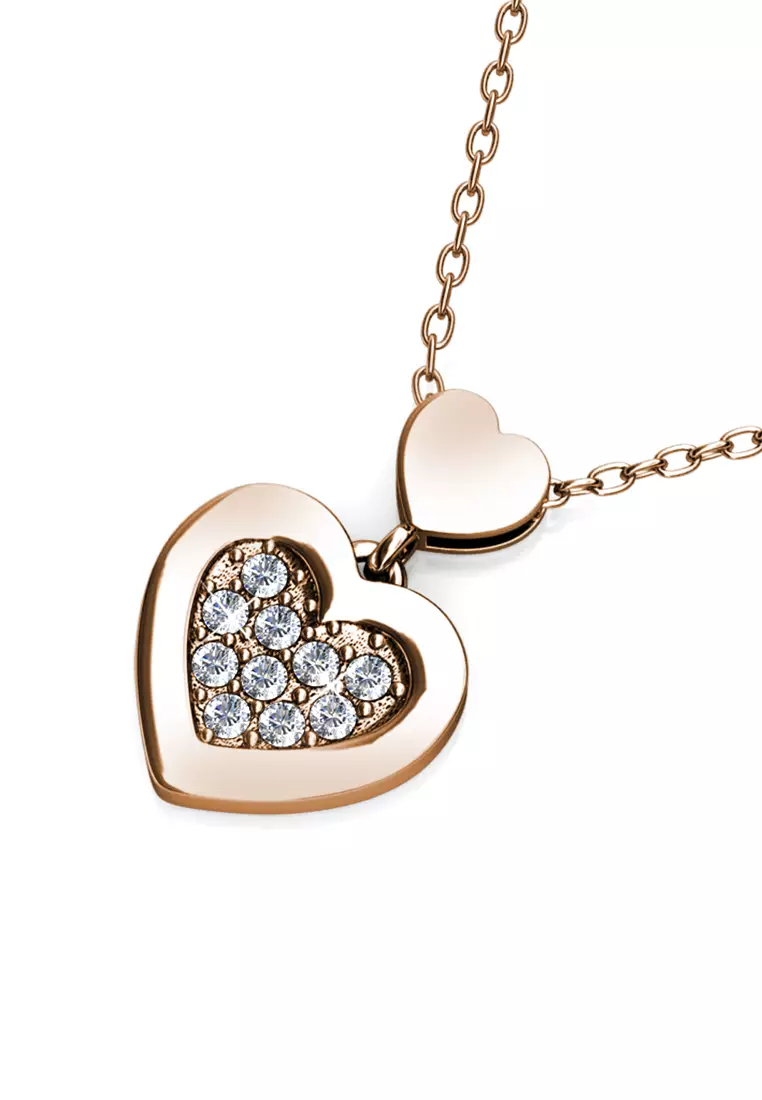 Larine Pendant RG - Kalung Crystal Swarovski by Her Jewellery