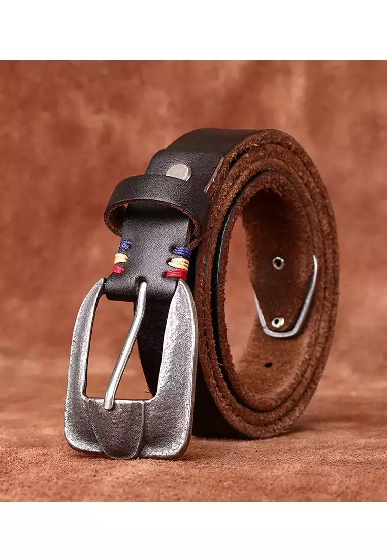 Rare Thickened Italian Cowhide Women's Belt