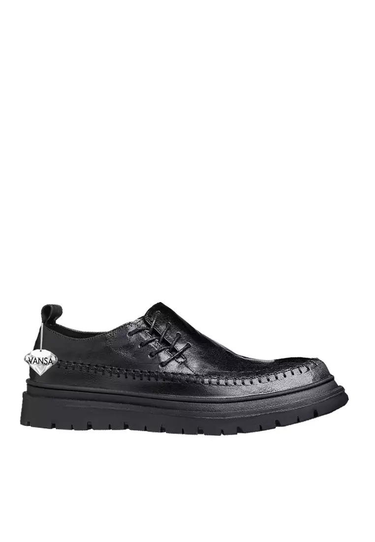 Discount on Twenty Eight Shoes  shoes - SKU: VANSA Top Layer Sheepskin Business Slip-on Loafer VSM-C-22985