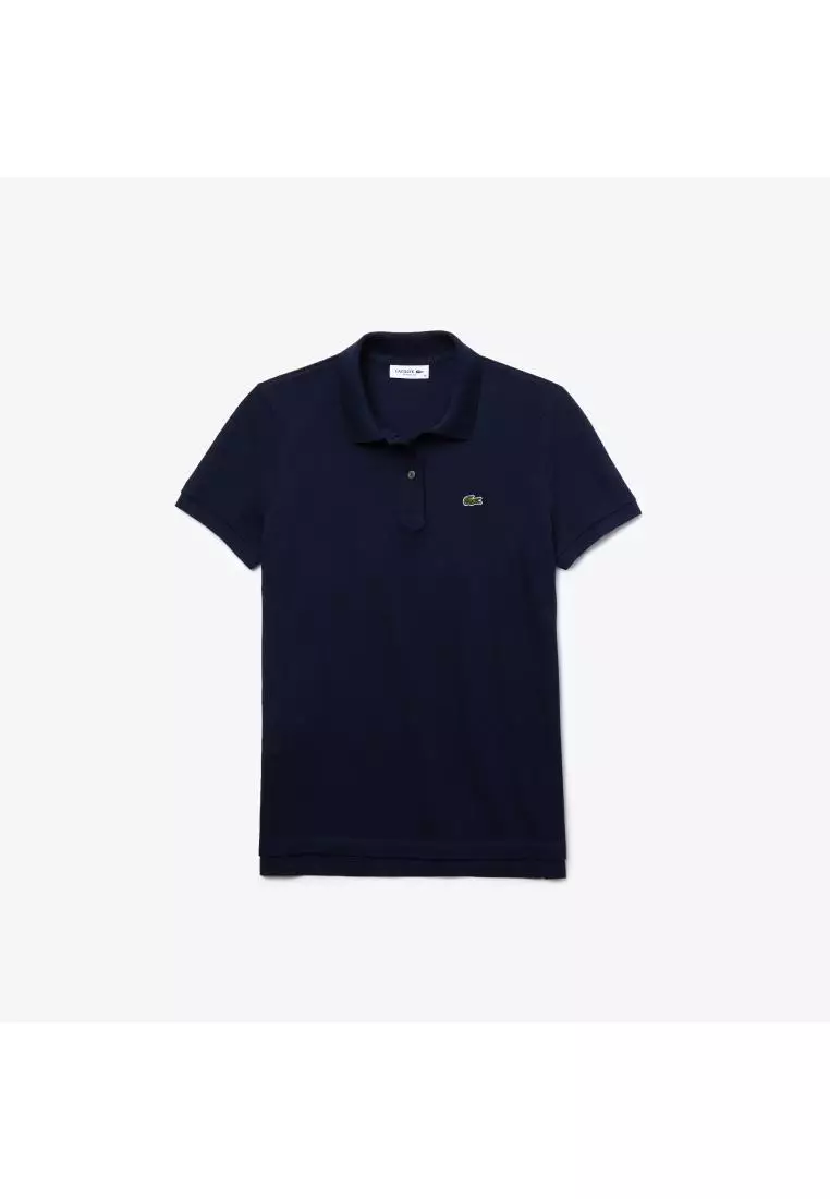 Women's Classic Fit Soft Cotton Petit Piqué Polo Shirt