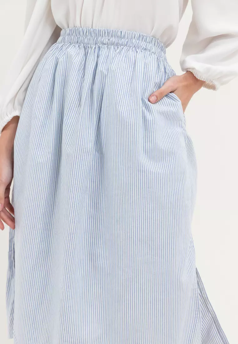 Laica Cotton Midi Skirt