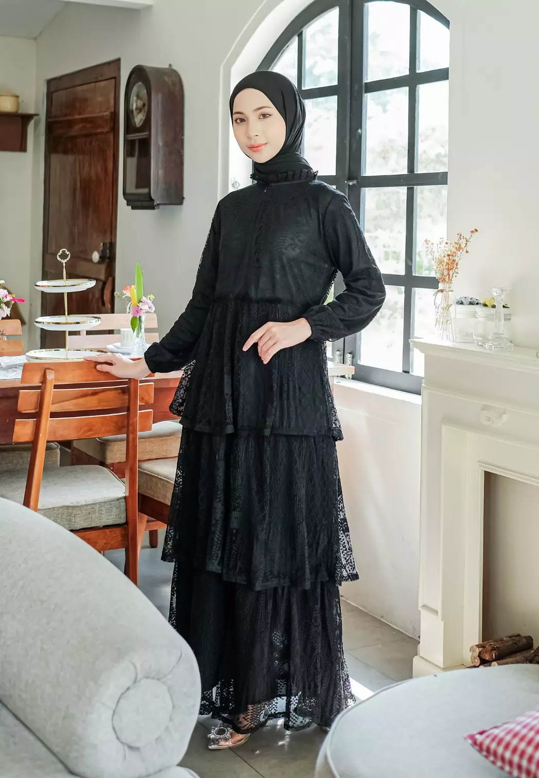 Aura Dress - Jet Black