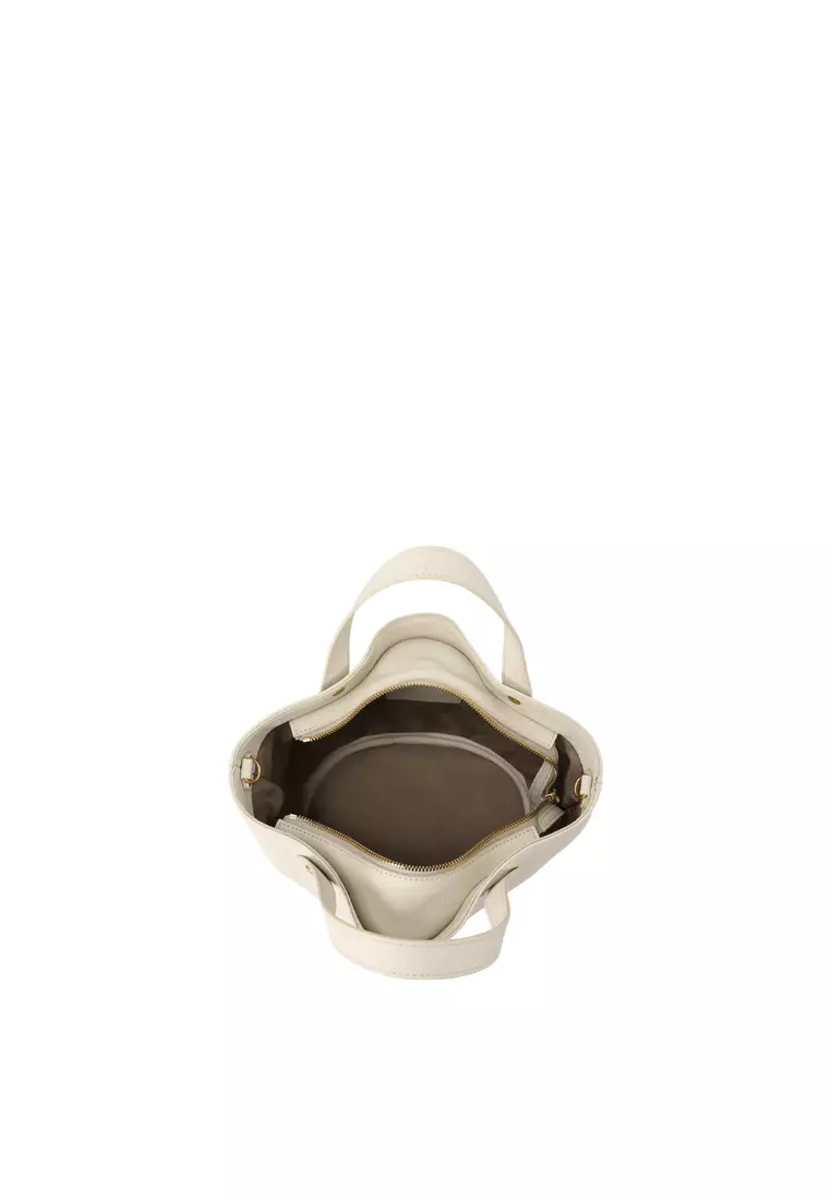 [Online Exclusive] JULIANA Bucket Bag - Cream Beige