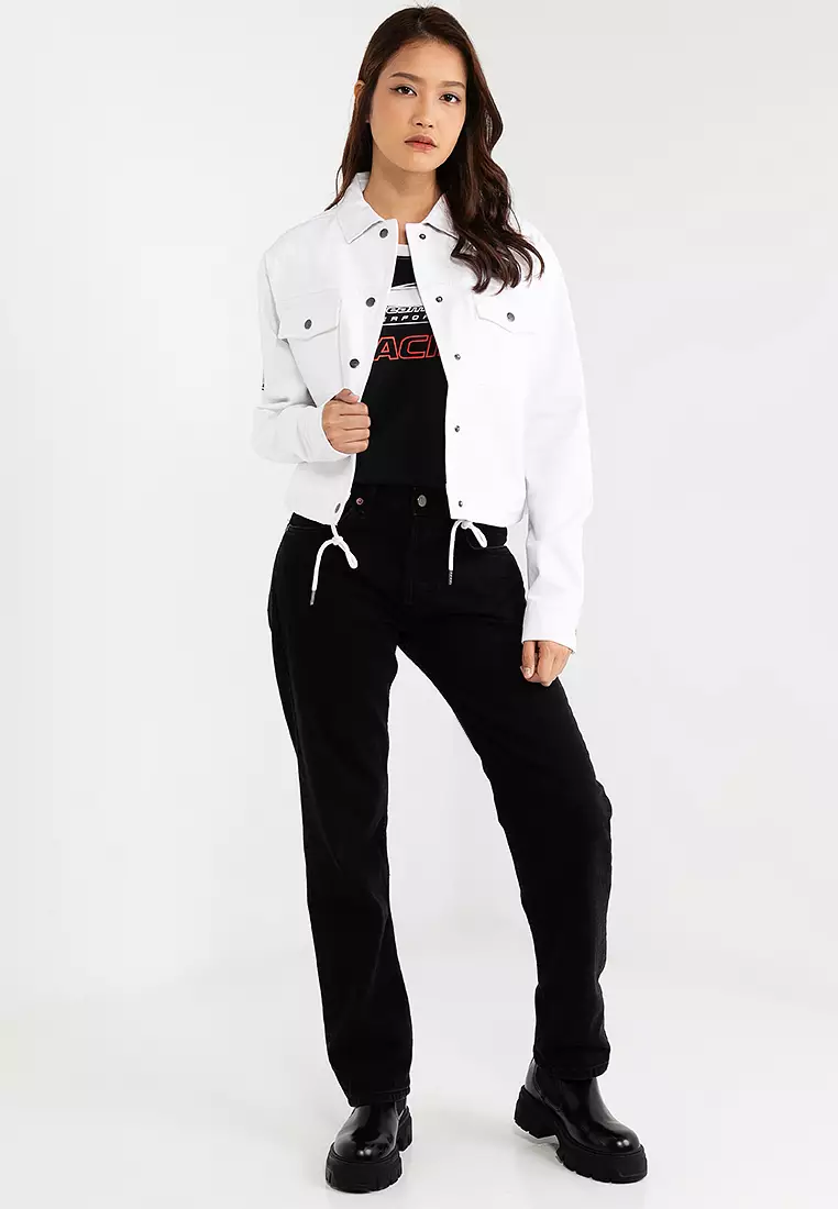 Harley-Davidson #1 Racing Cropped Jacket