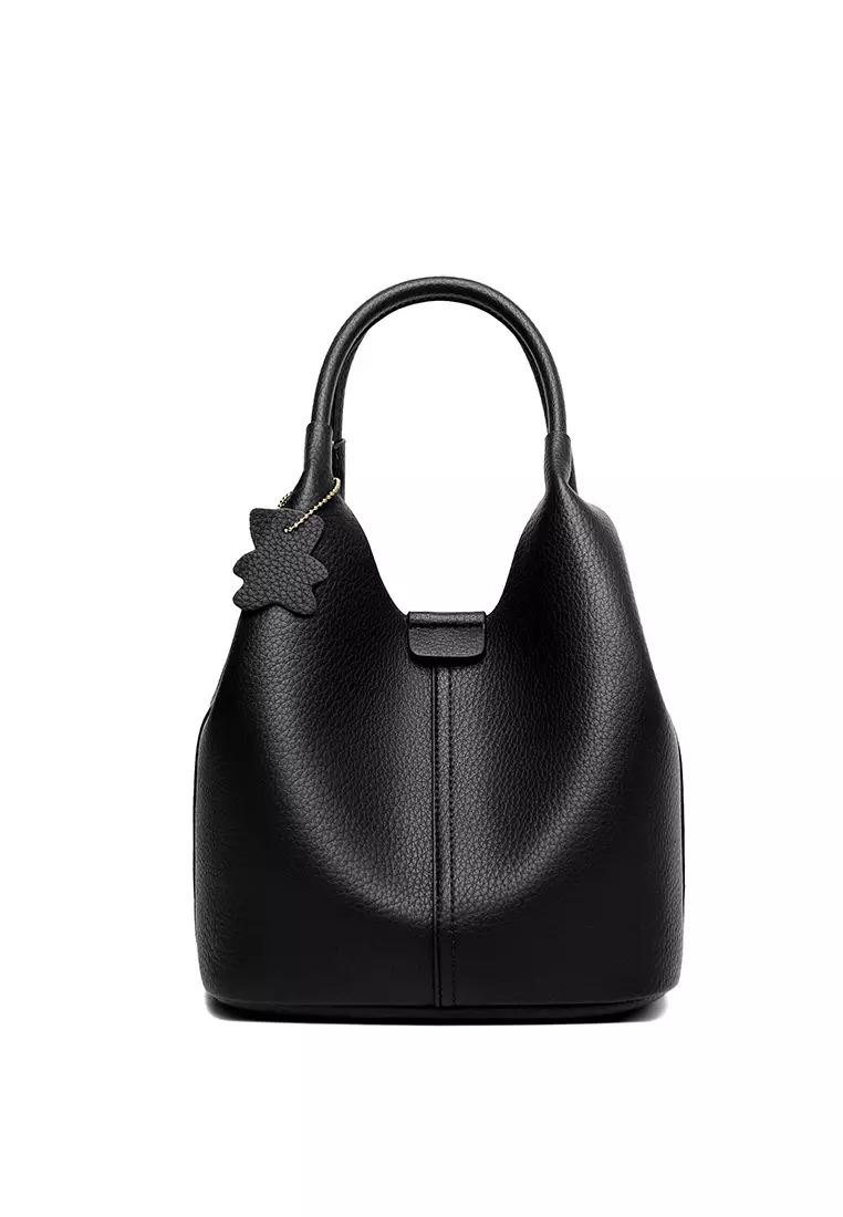 Buy XAFITI Versatile Faux Leather Bucket Bag Online ZALORA Malaysia