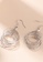 ZITIQUE gold Women's Multi-layered Circle Rings Hook Earrings - Silver D0ABBACE6A1459GS_3