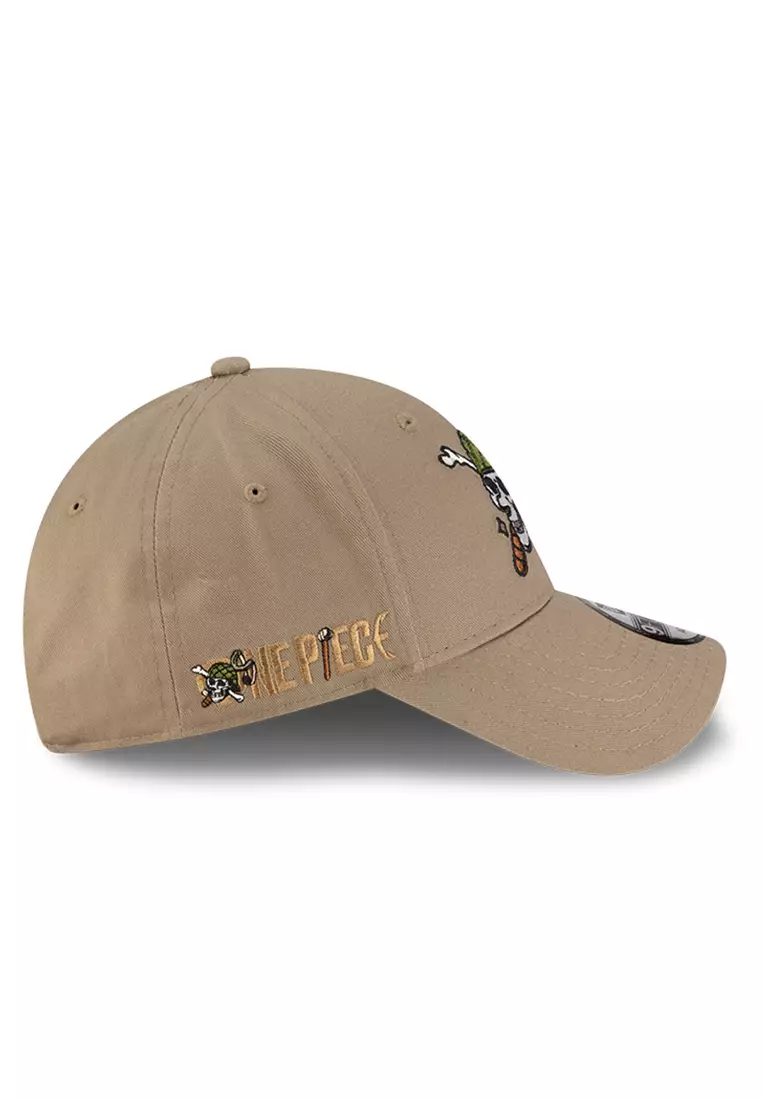 NE x One Piece Usopp Khaki 9FORTY Adjustable Cap