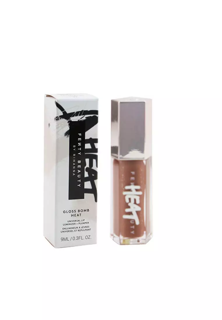 FENTY BEAUTY BY RIHANNA - Gloss Bomb Heat Universal Lip Luminizer + Plumper - # 03 Fenty Glow Heat (Sheer Rose Nude) 9ml/0.3oz