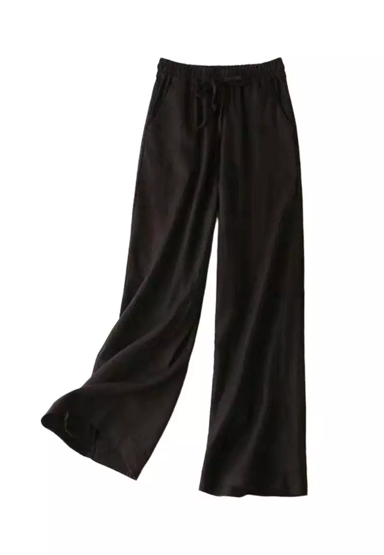 Big Size Cotton-flax Casual Pants RZ9020