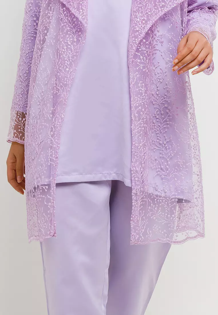 MFMW Azelea Set Brukat Orchid