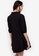 ZALORA BASICS black Puff Sleeve Pleated Mini Dress 74CE7AAAE76E95GS_2